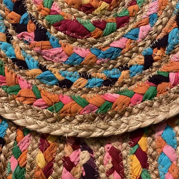 Vintage hand woven shoulder bag / purse - Picture 8 of 8